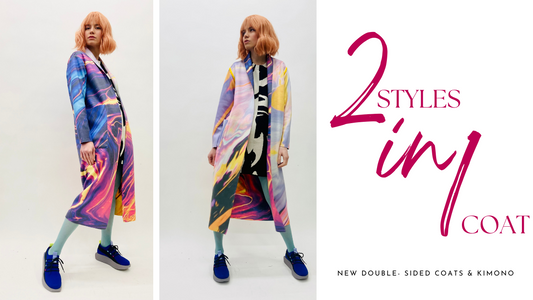 2 STYLES IN 1 COAT