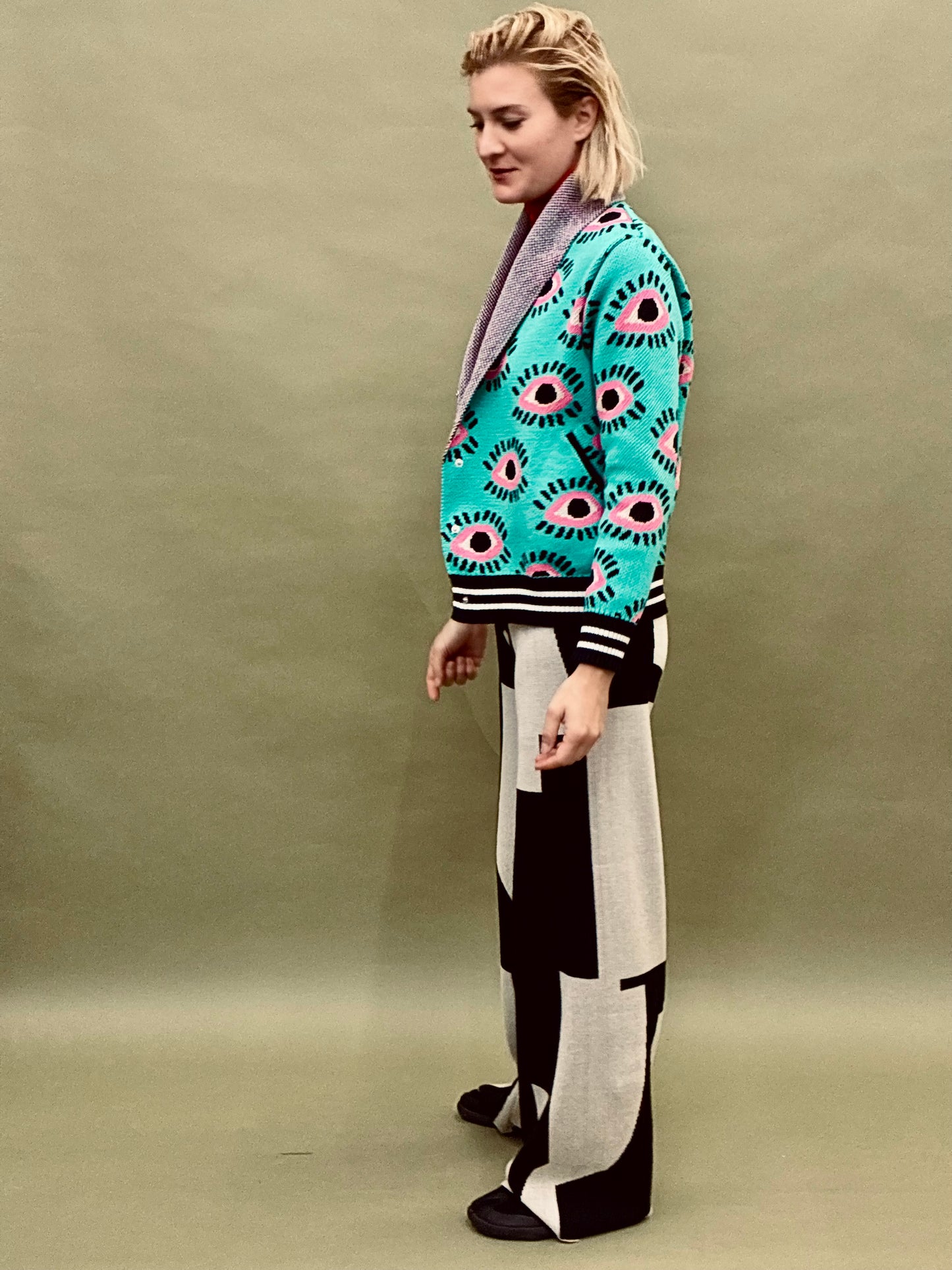 Eyes Bomber Jacket