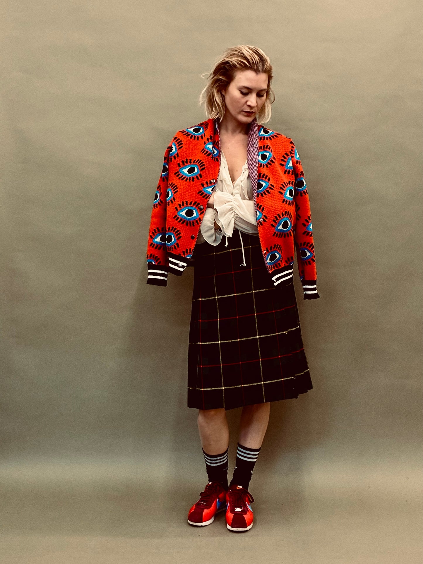 Eyes Bomber Jacket