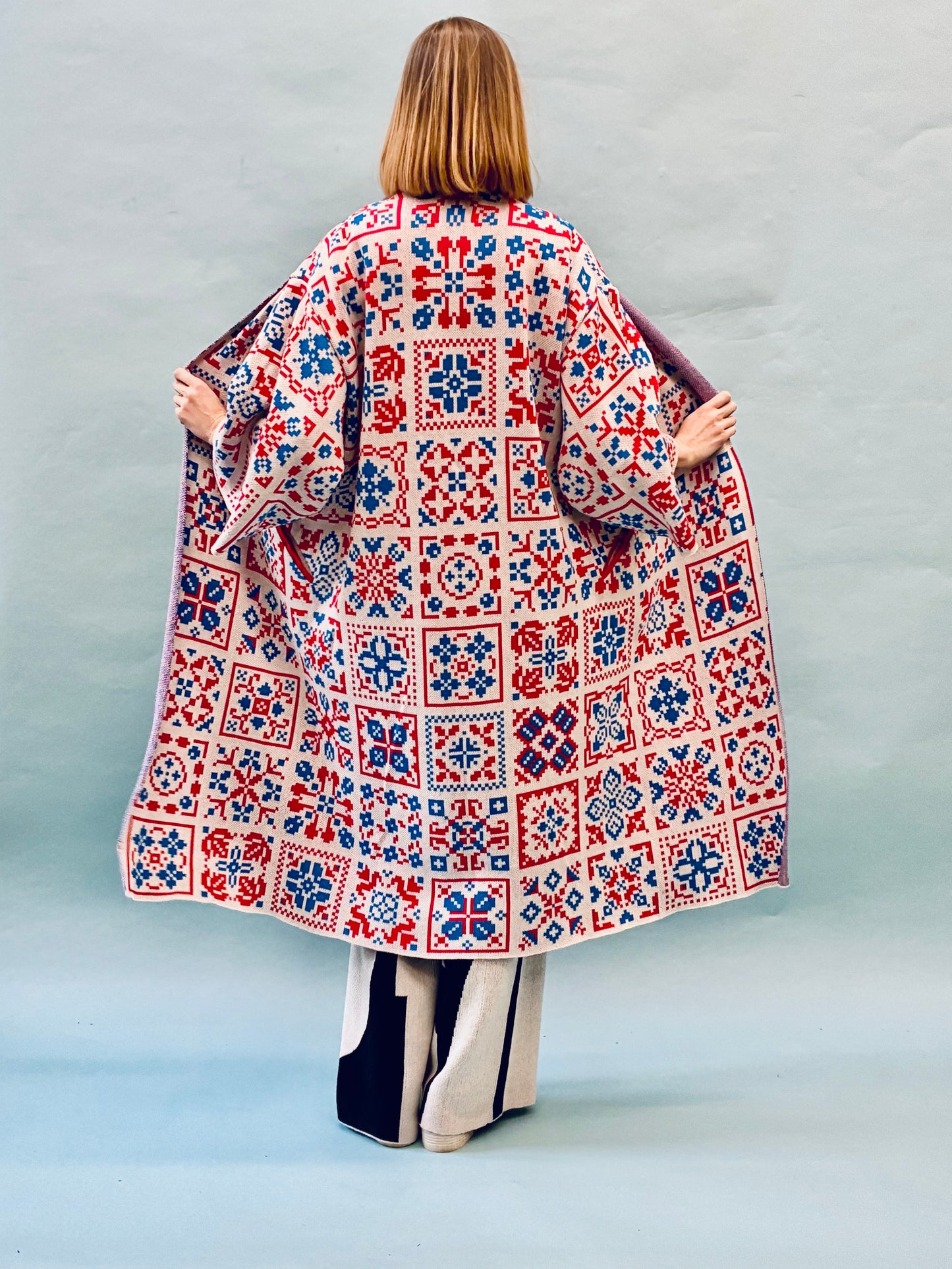 Folk Kimono Coat