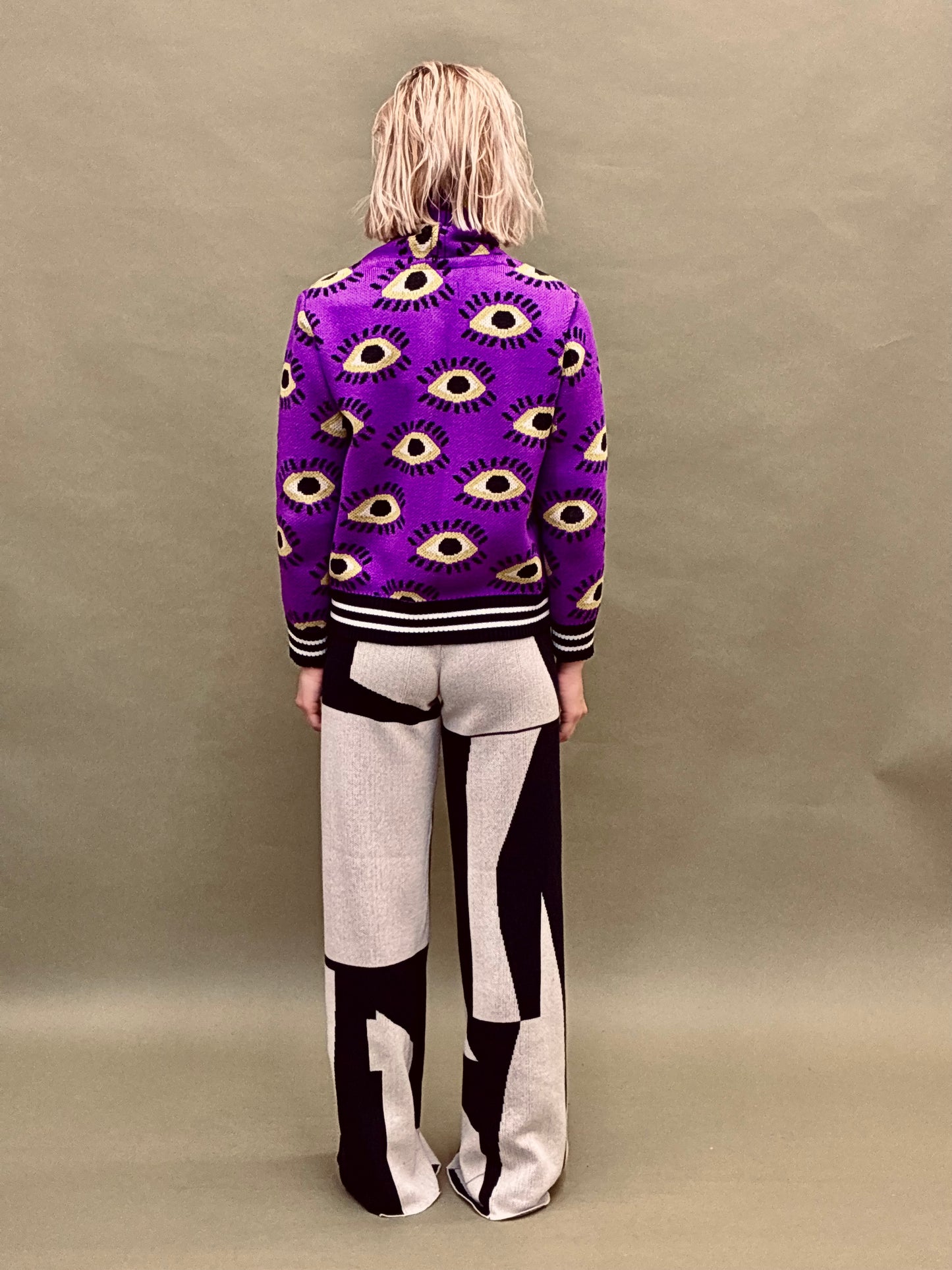 Eyes Bomber Jacket