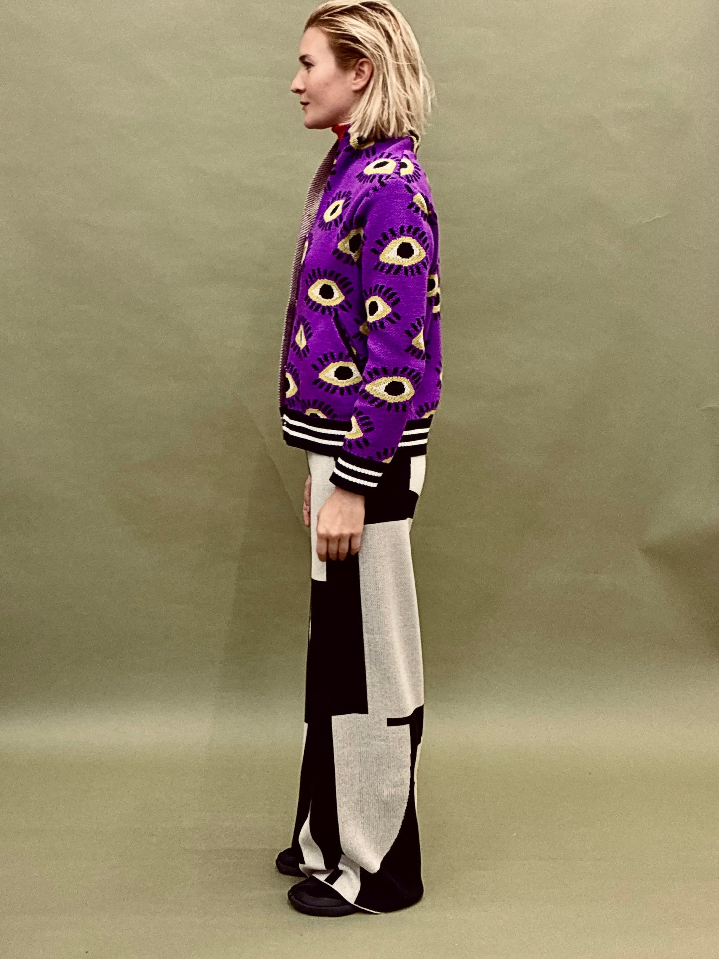 Eyes Bomber Jacket