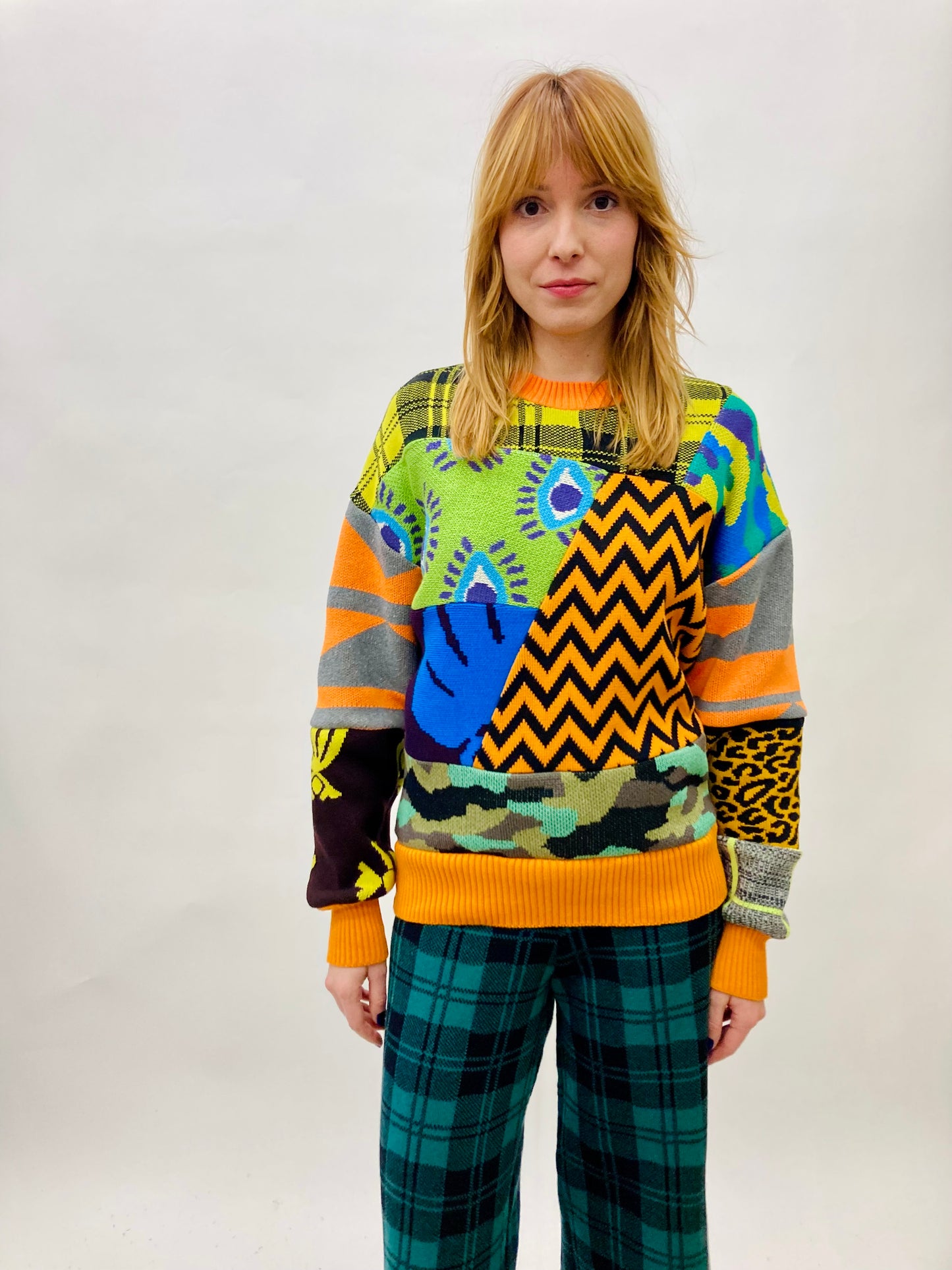 Patchwork Sweater No.21