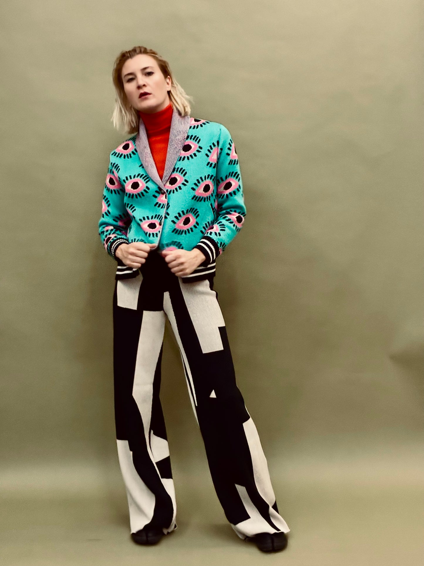 Eyes Bomber Jacket