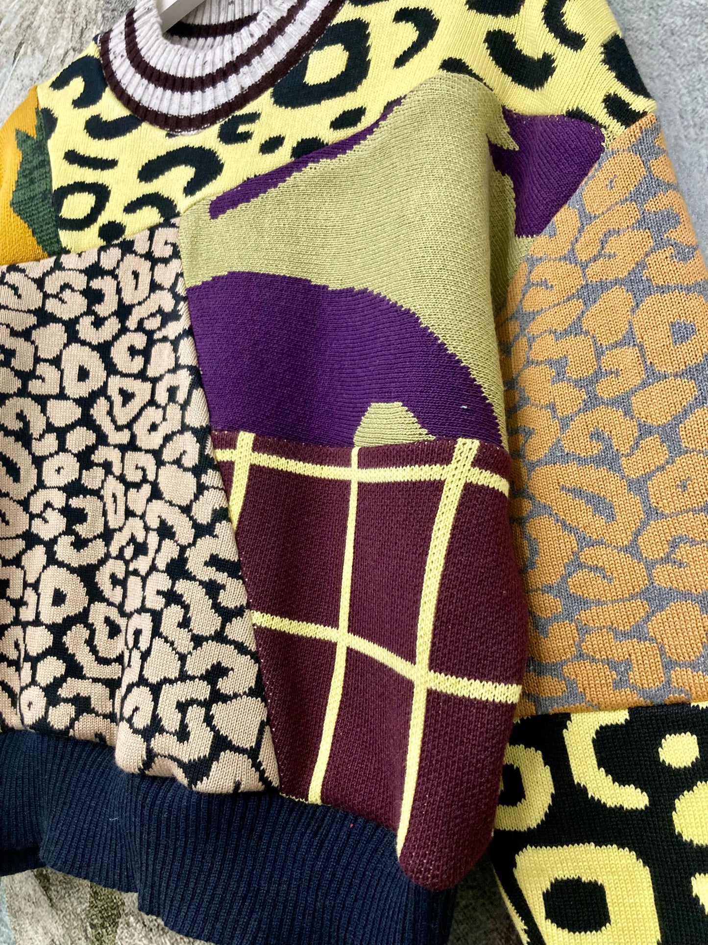 Patchwork Sweater No.12