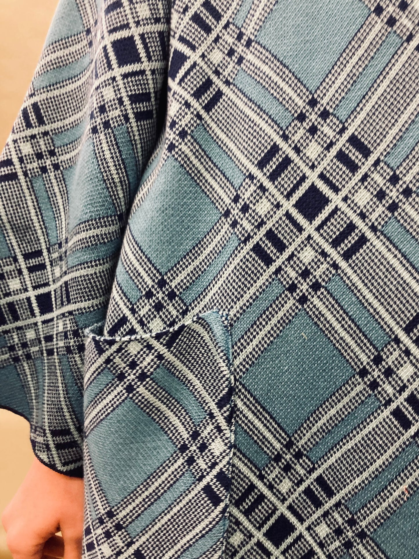 Tartan Kimono Coat