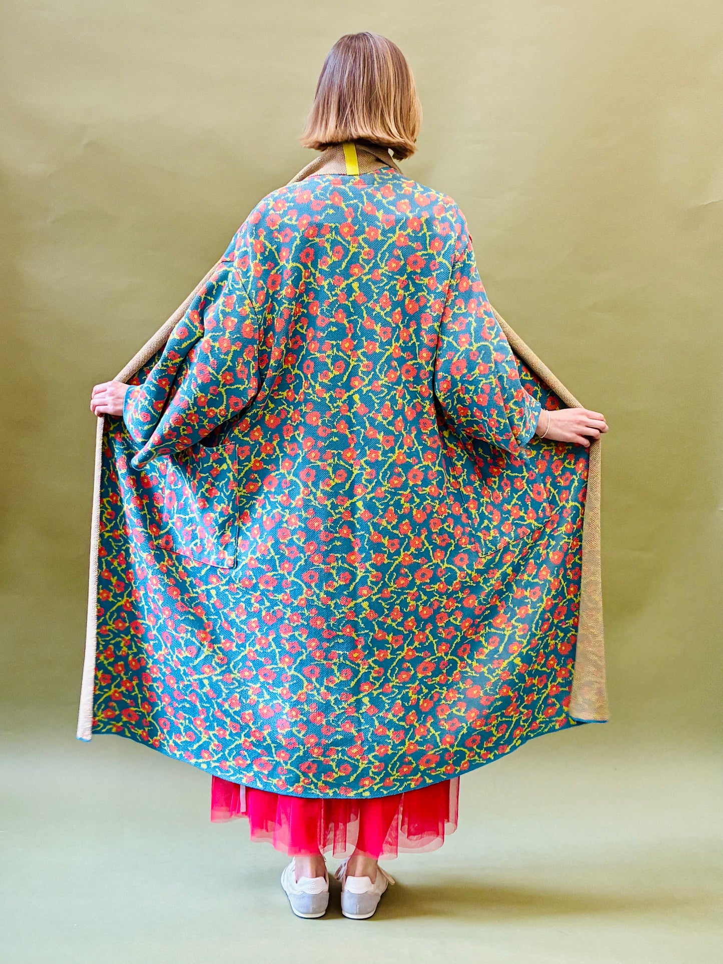 Cherry Blossom Kimono Coat
