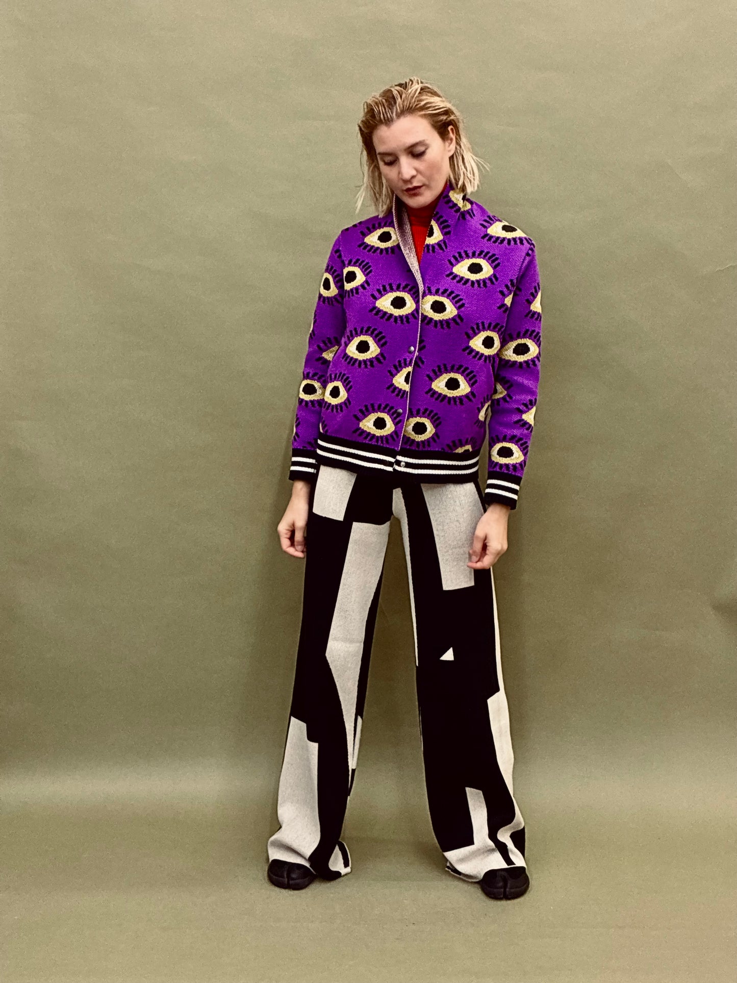 Eyes Bomber Jacket