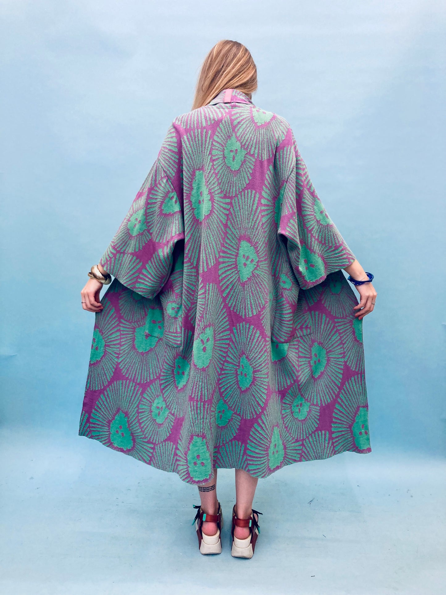 Sunflower Kimono Coat