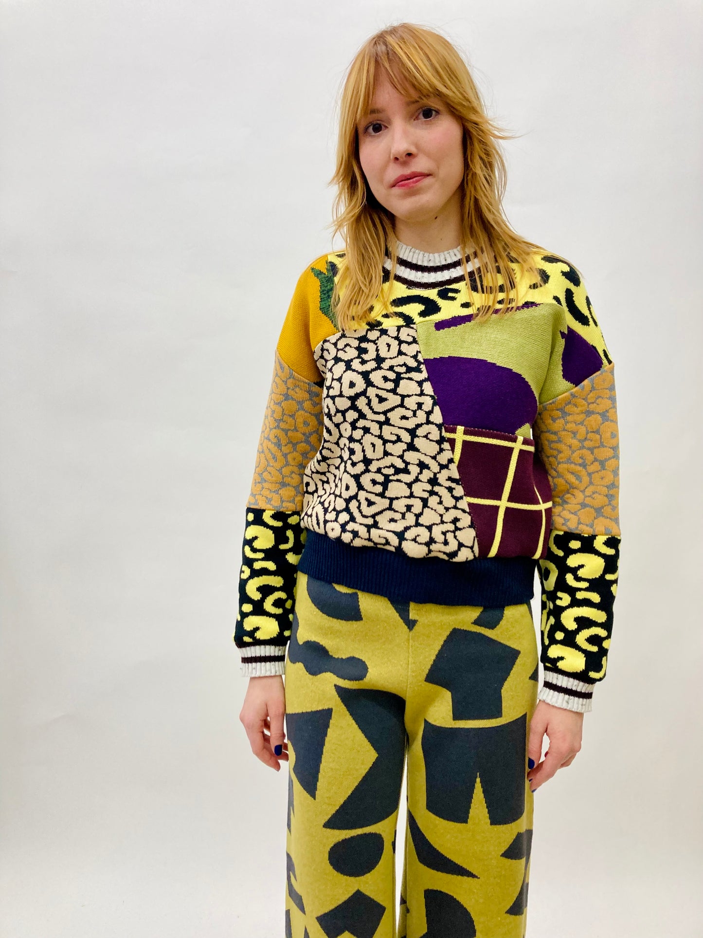 Patchwork Sweater No.12