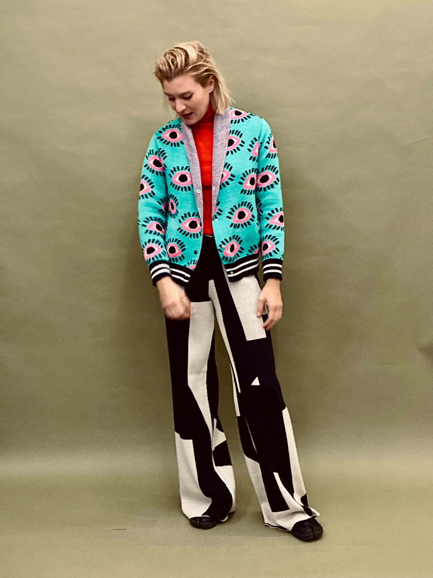 Eyes Bomber Jacket