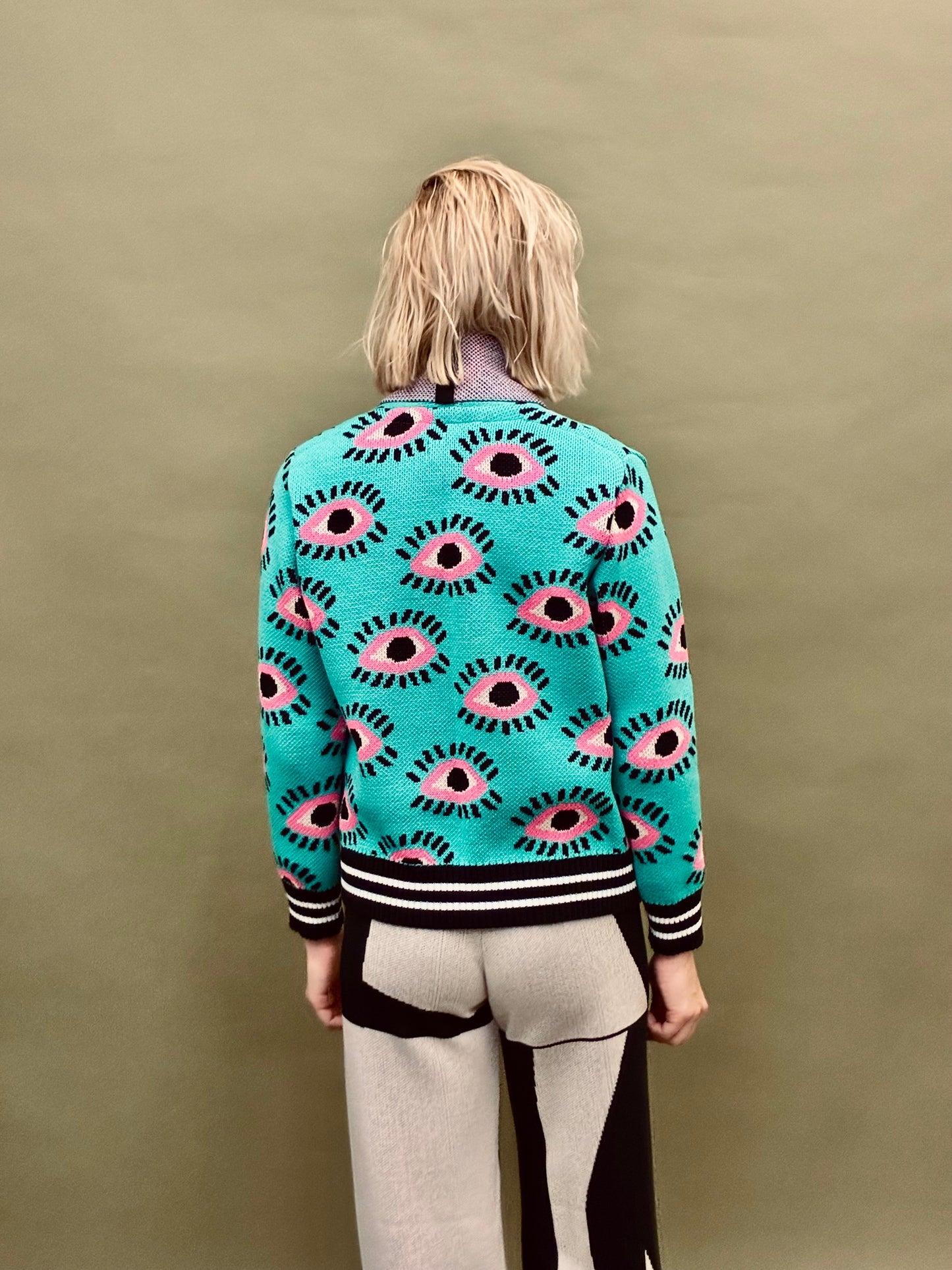 Eyes Bomber Jacket