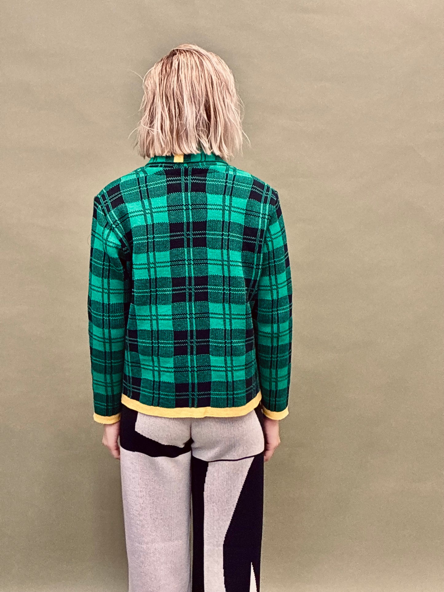 Checkered Short Coat