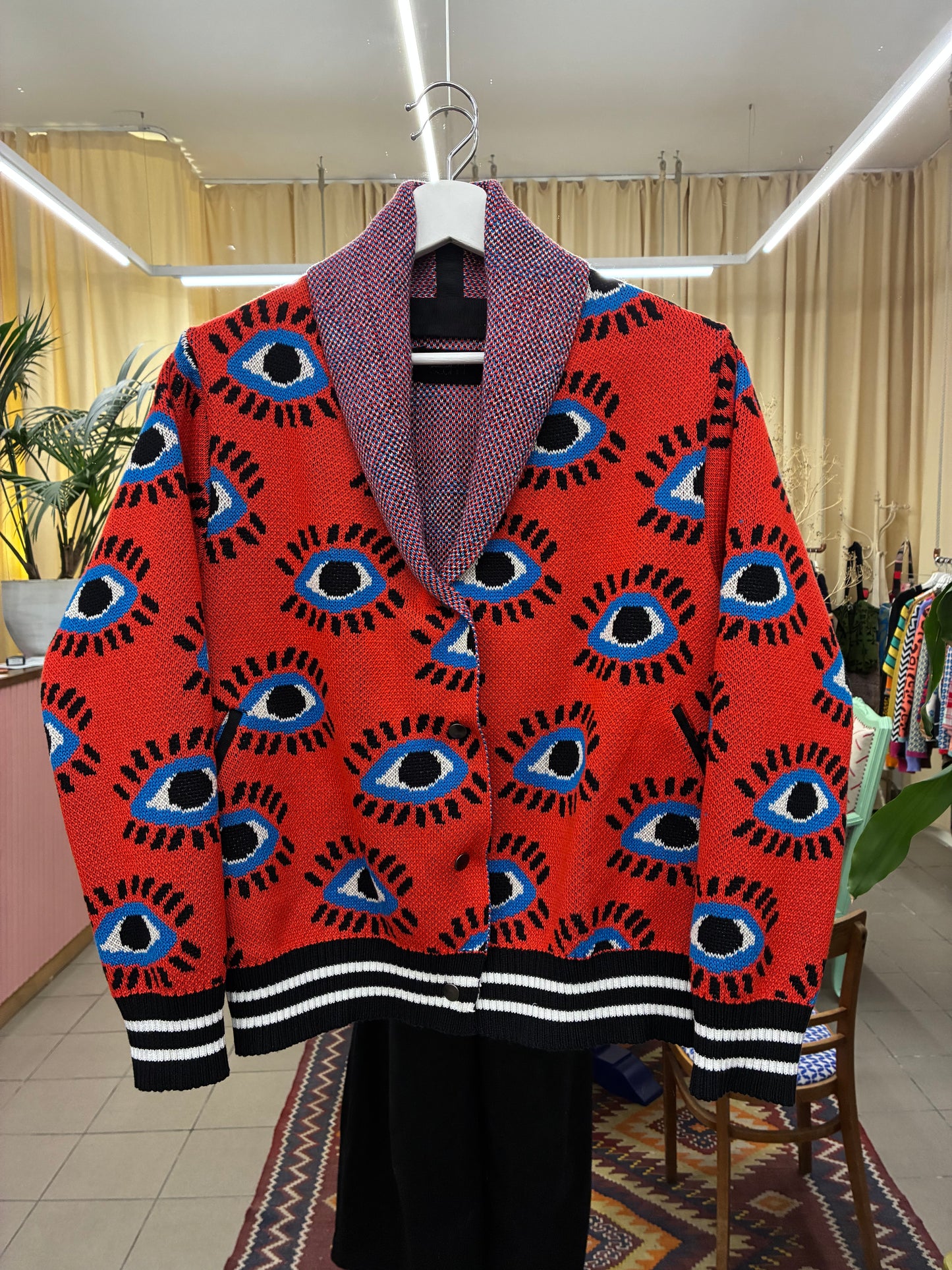 Eyes Bomber Jacket
