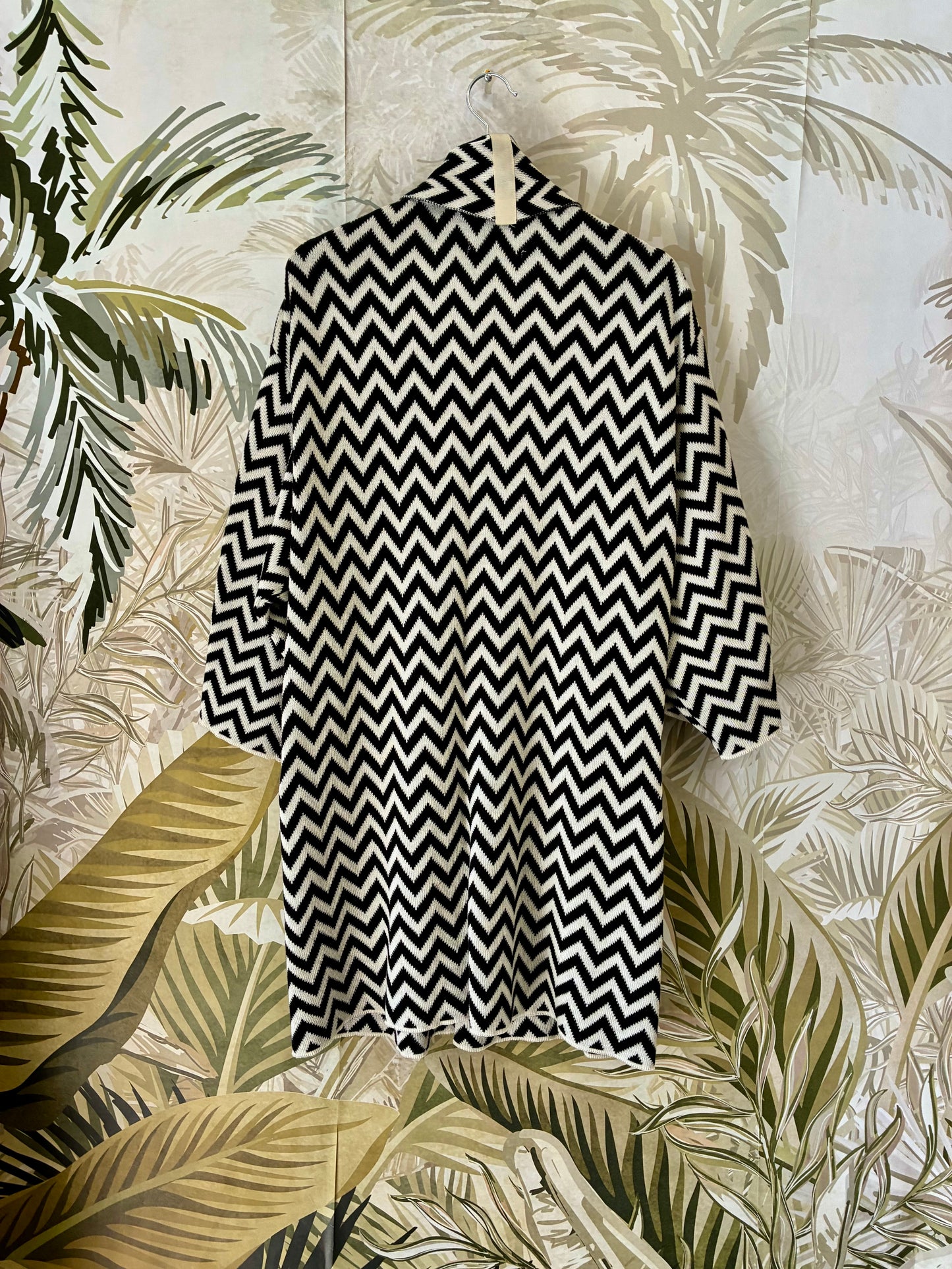 Zigzag Kimono Coat