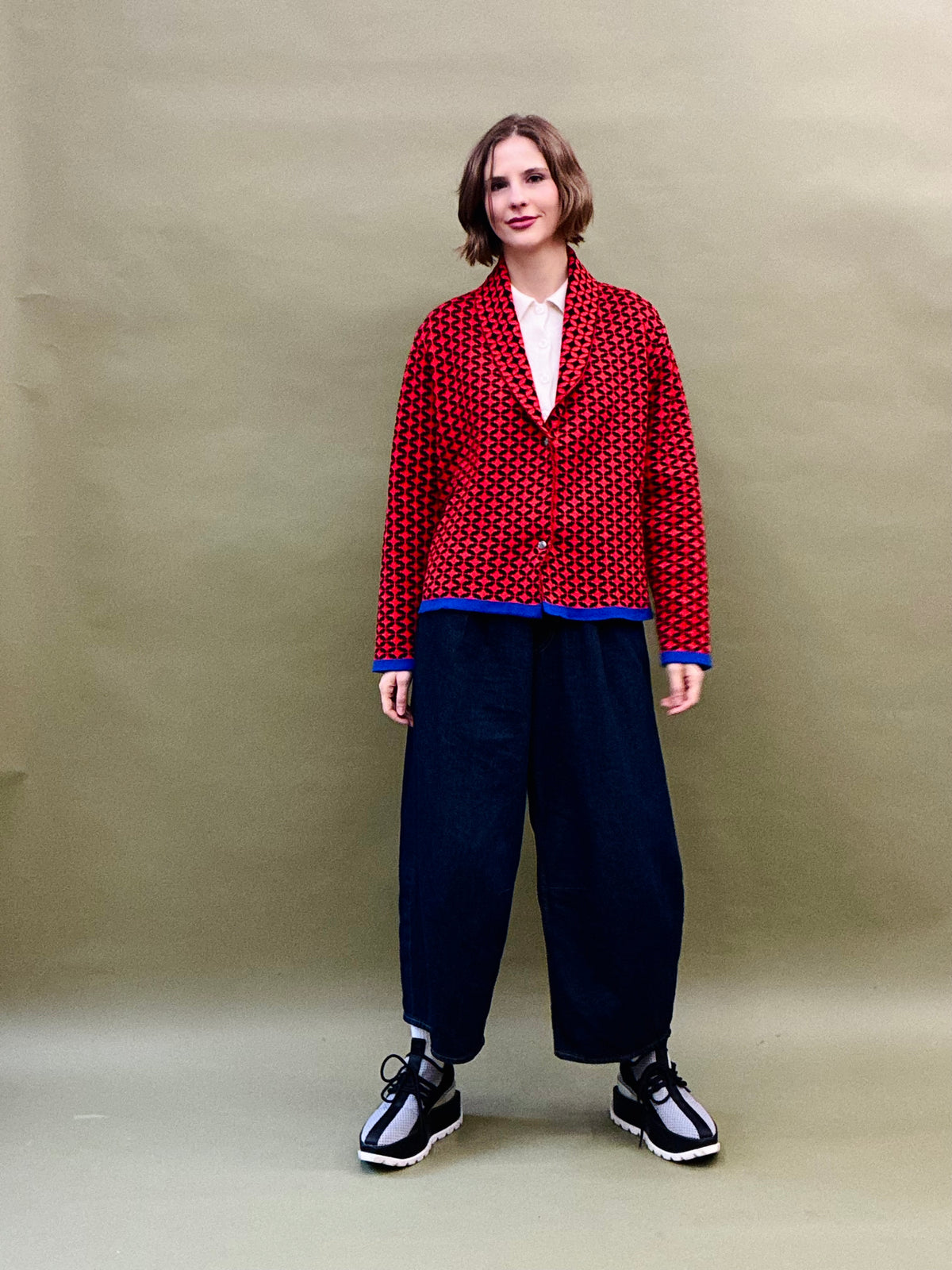 Tile Short Coat