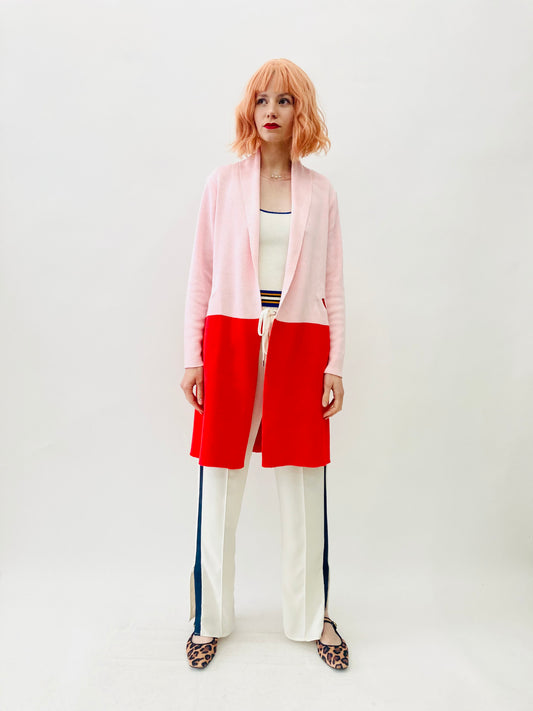 Colour Block Coat