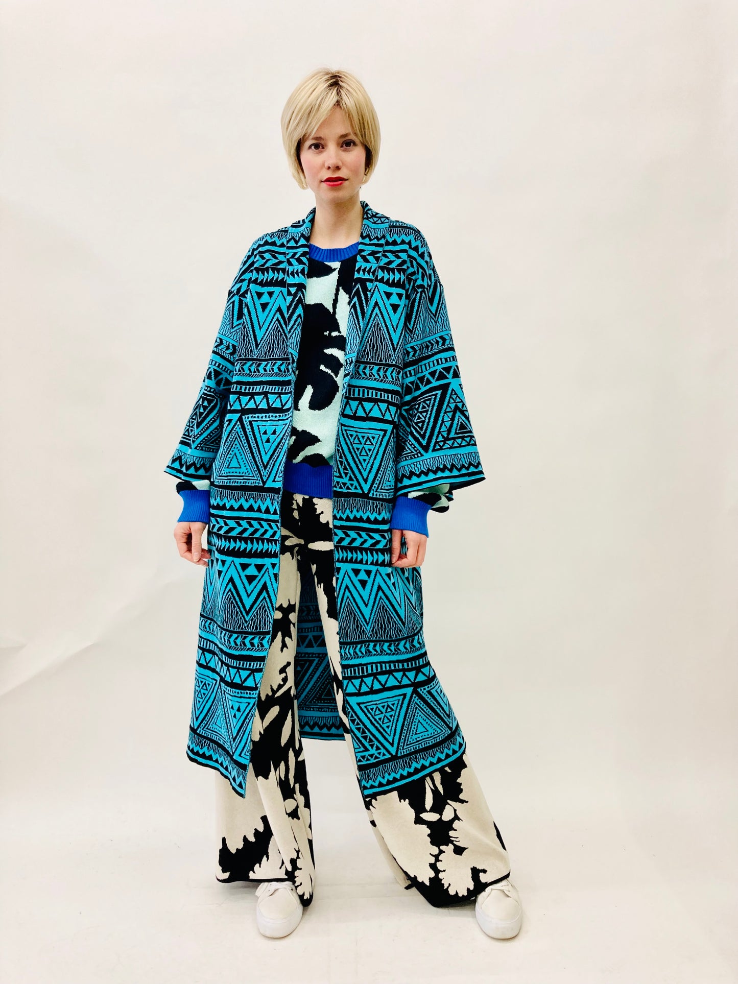 Afro Kimono Coat