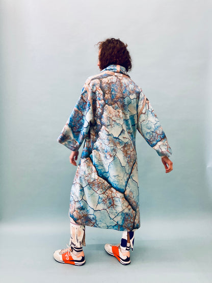 Blue Earth Double Sided Kimono