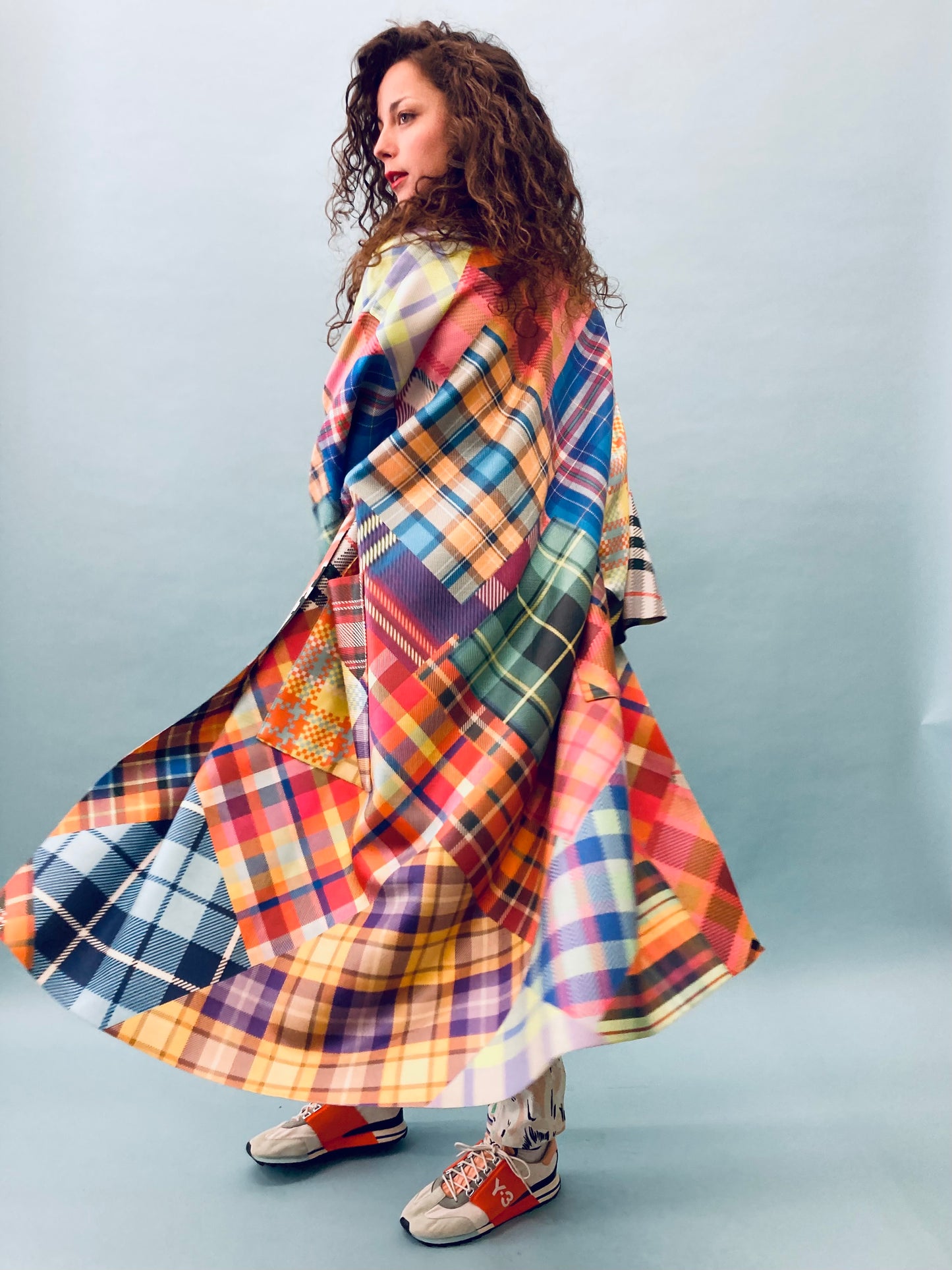 Tartan Double Sided Kimono