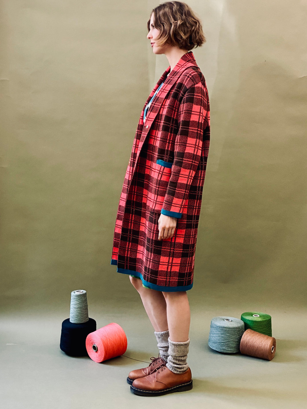 Checkered Coat