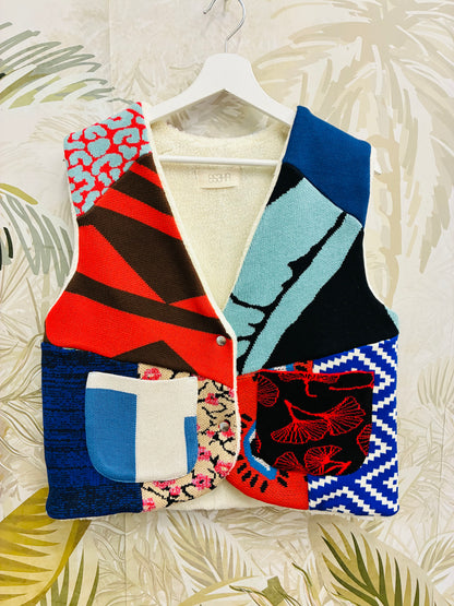 Martha Patchwork Vest No.07