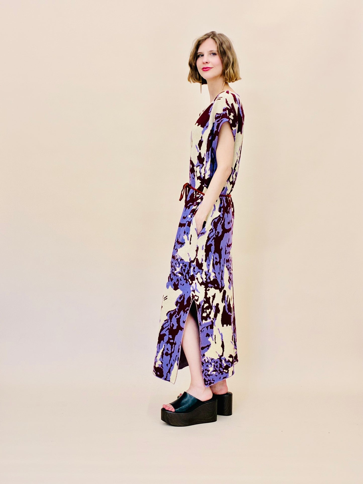 Painted Poncho Dress