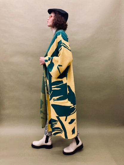 Palm Kimono Coat