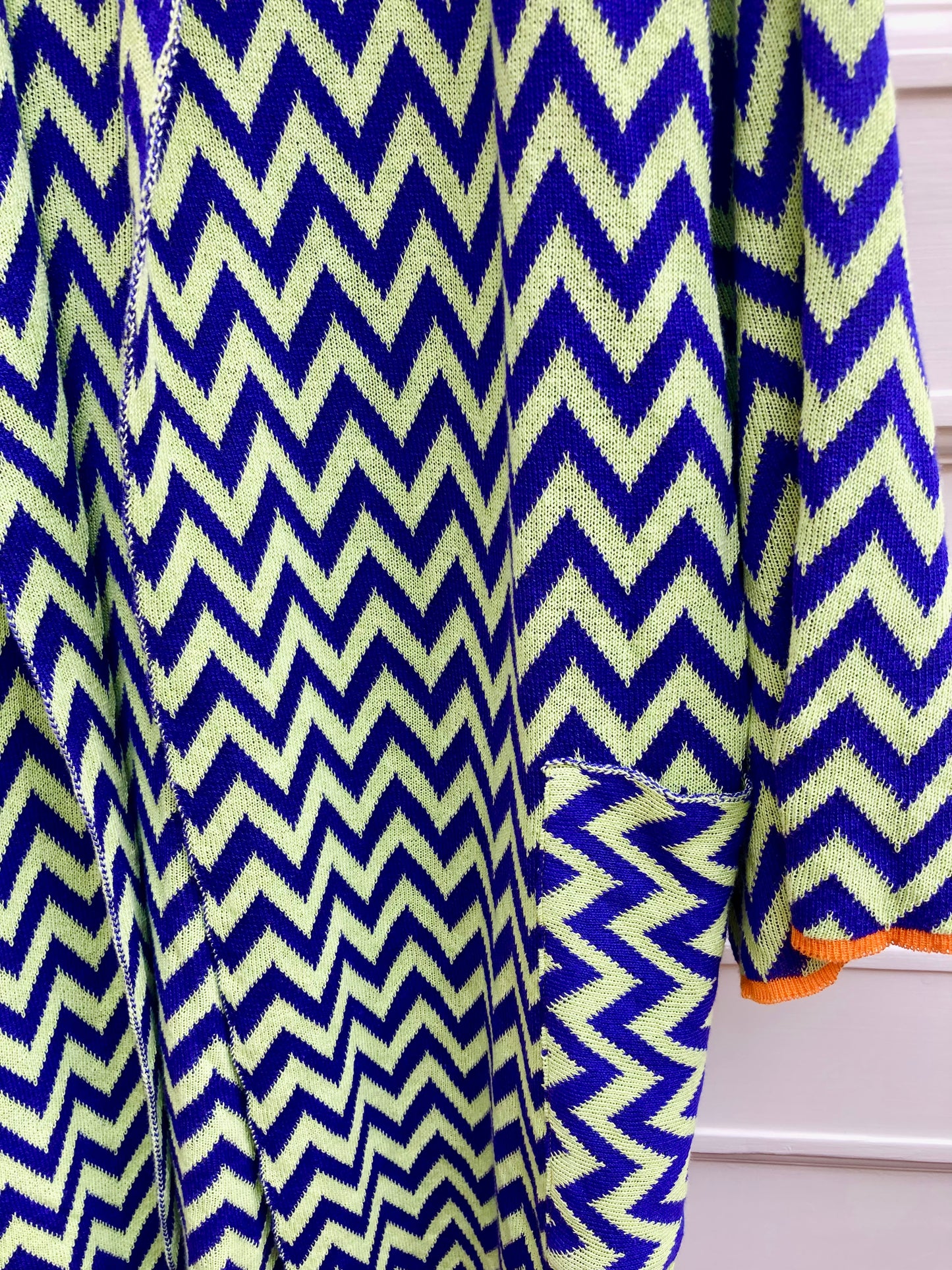 Zigzag Kimono Coat