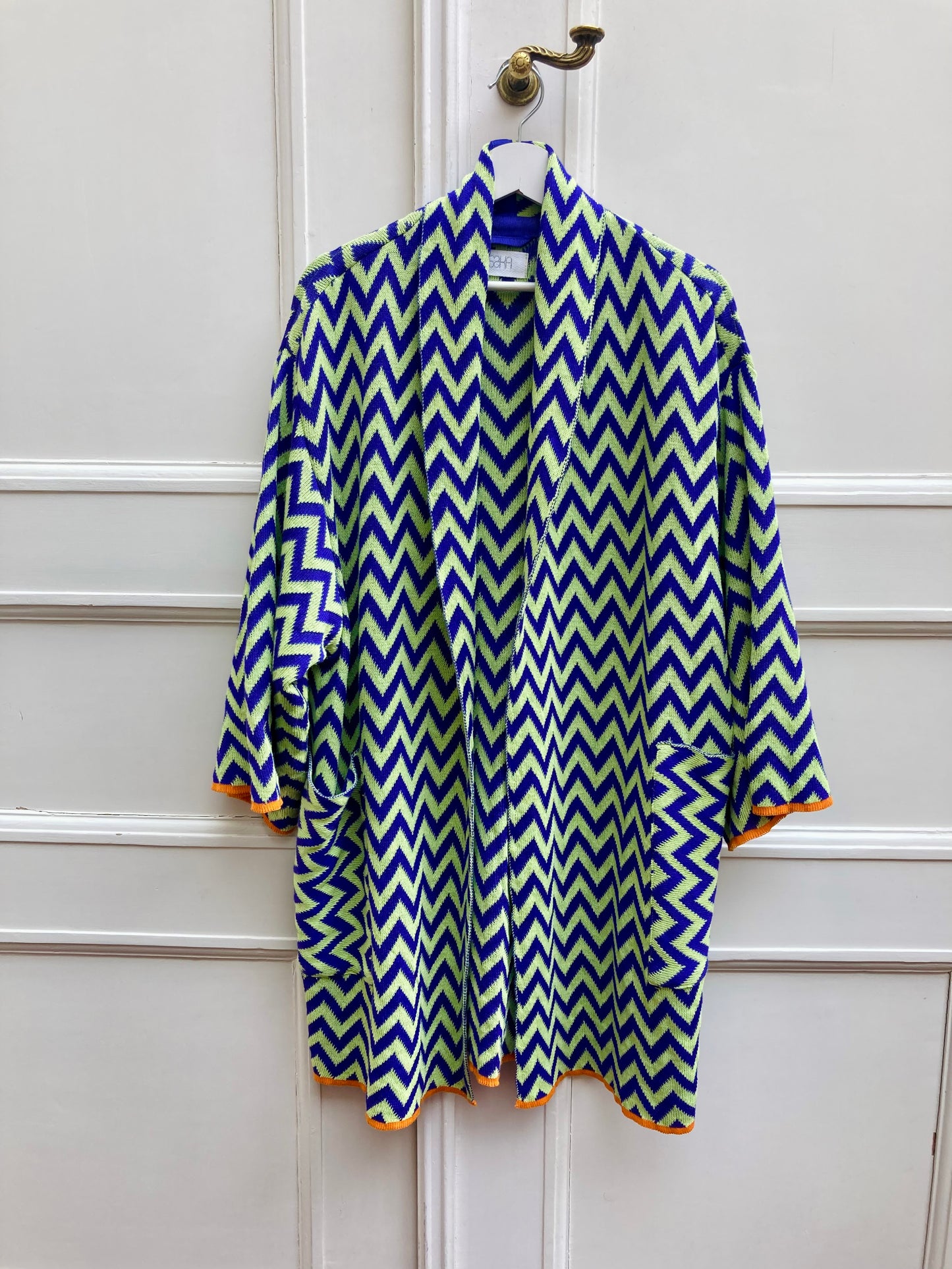 Zigzag Kimono Coat