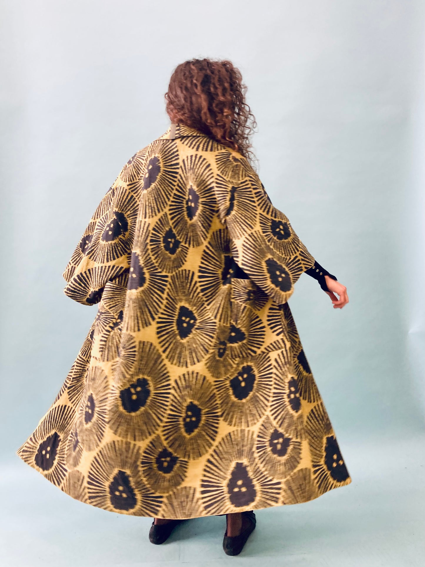 Sunflower Kimono Coat