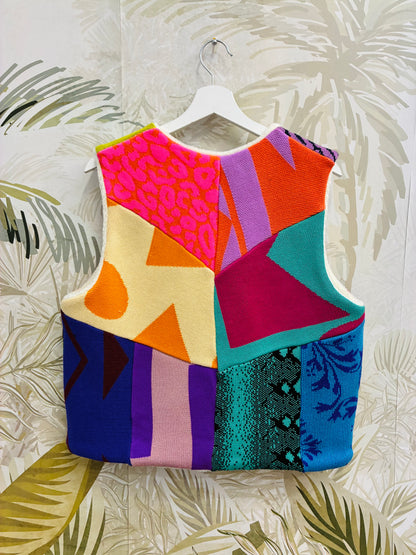 Martha Patchwork Vest No.09