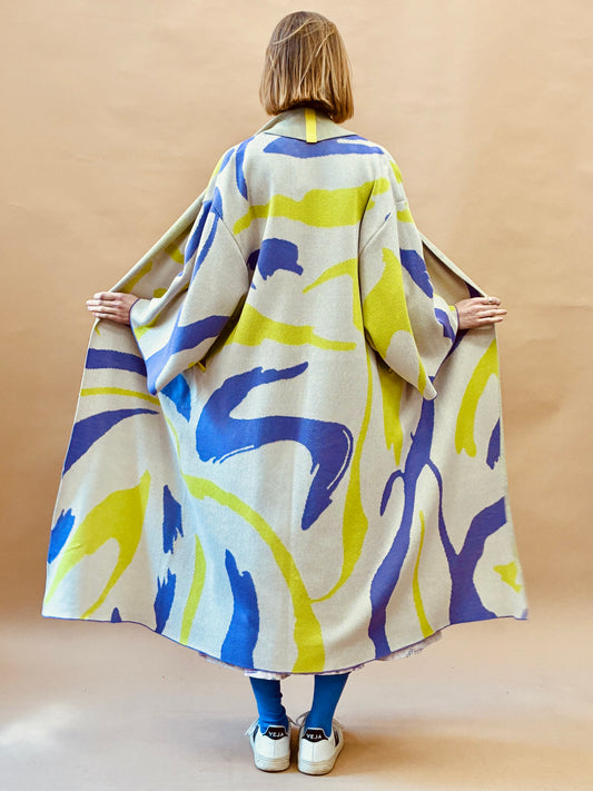 Brush Kimono Coat