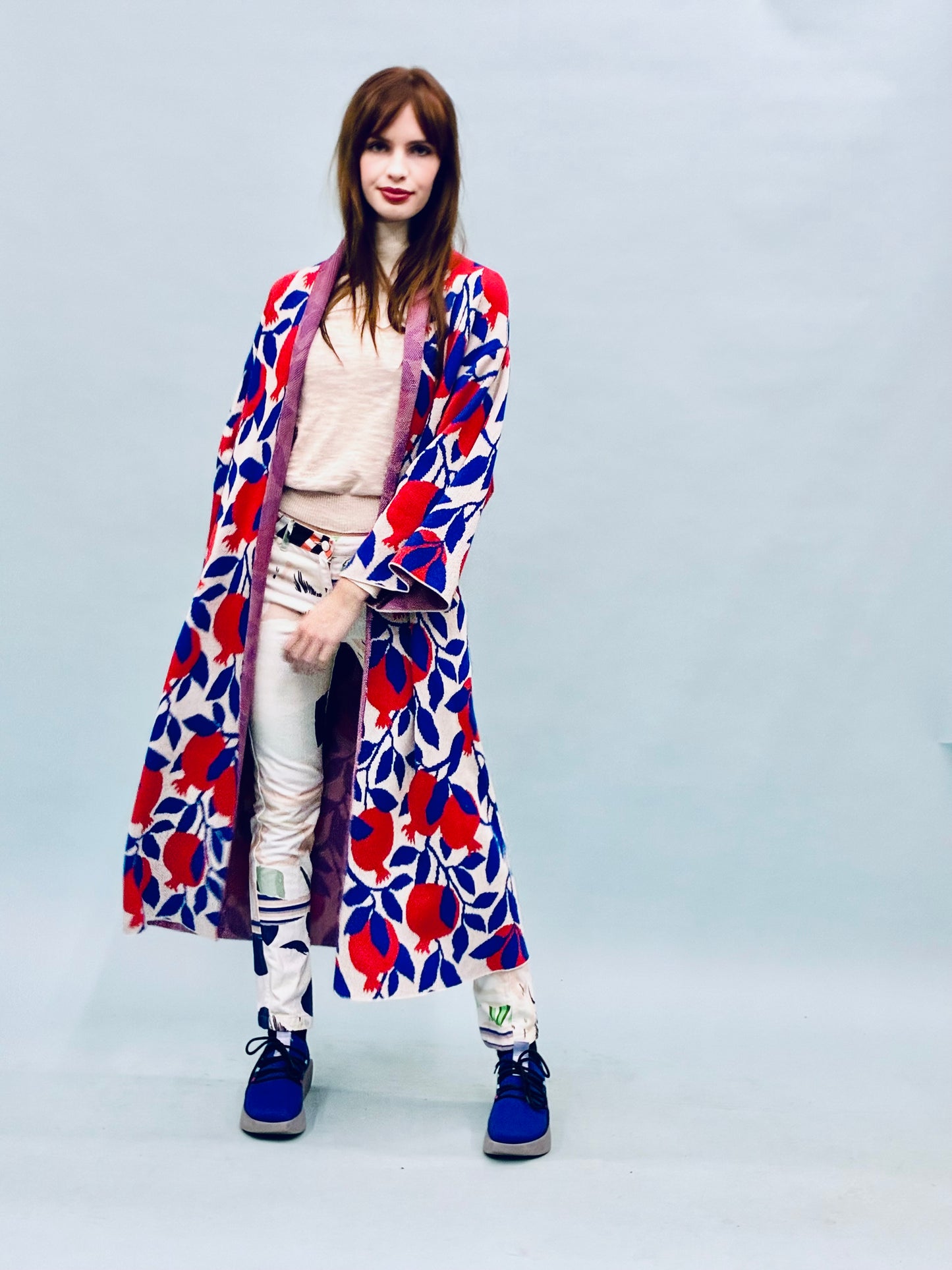 Pomegranates Kimono Coat