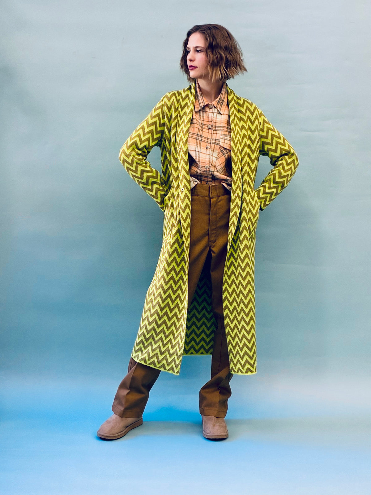 Zigzag Light Coat