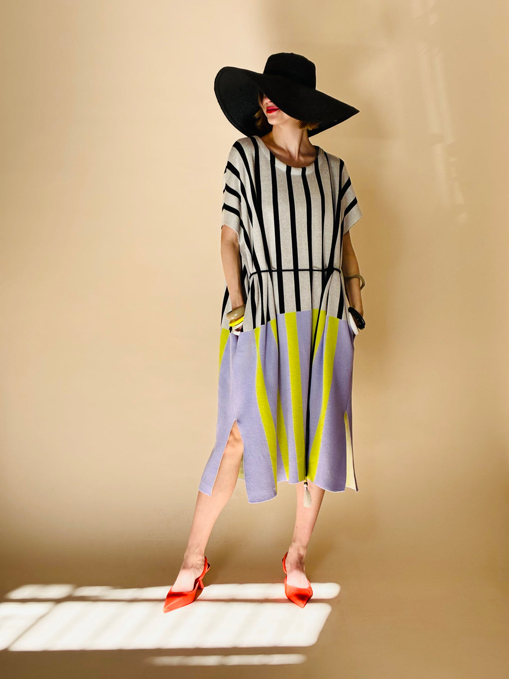 Zoe Poncho Dress