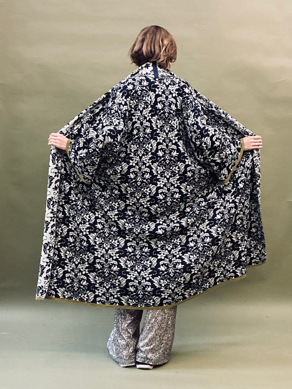 Baroque Kimono Coat