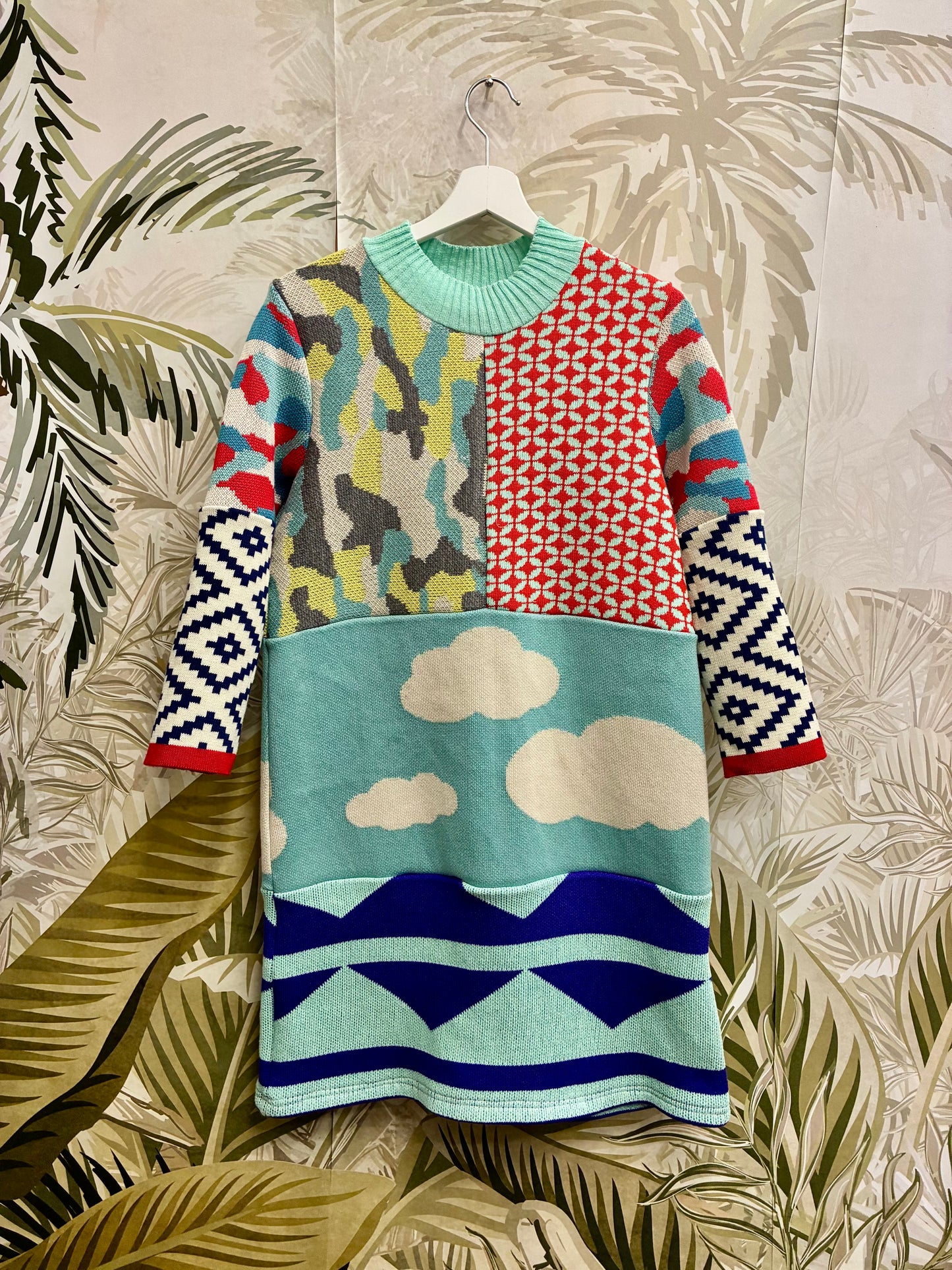 ZW. Patchwork Dress no.34