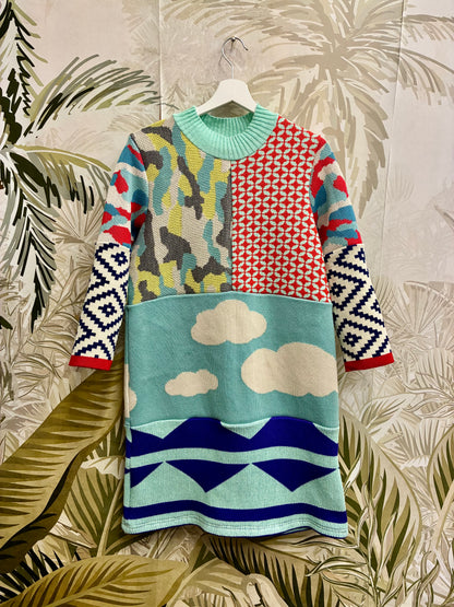 ZW. Patchwork Dress no.34