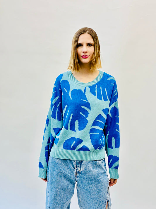 Monstera Sweater