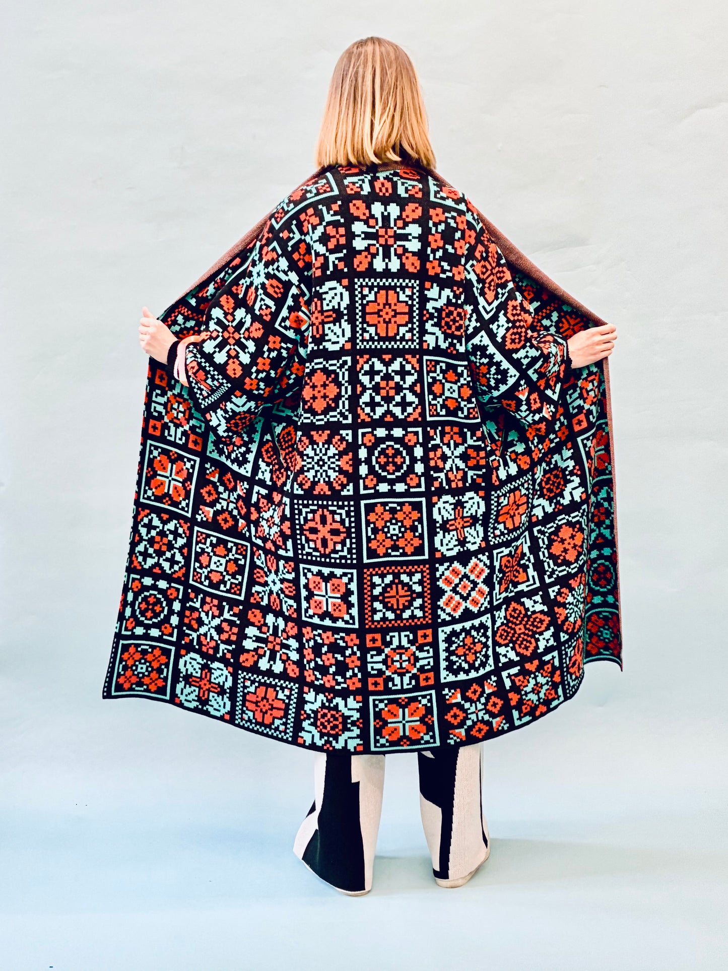 Folk Kimono Coat