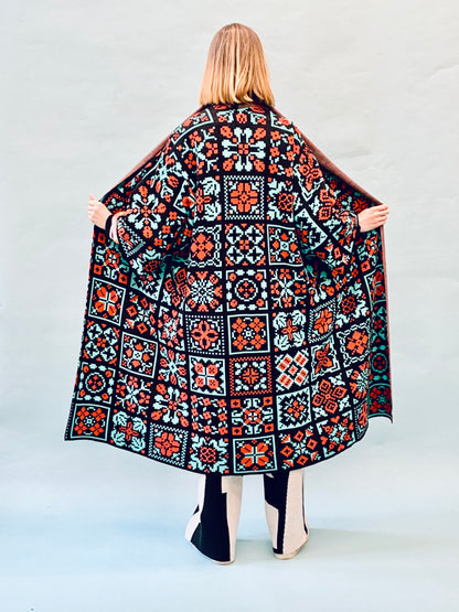 Folk Kimono Coat