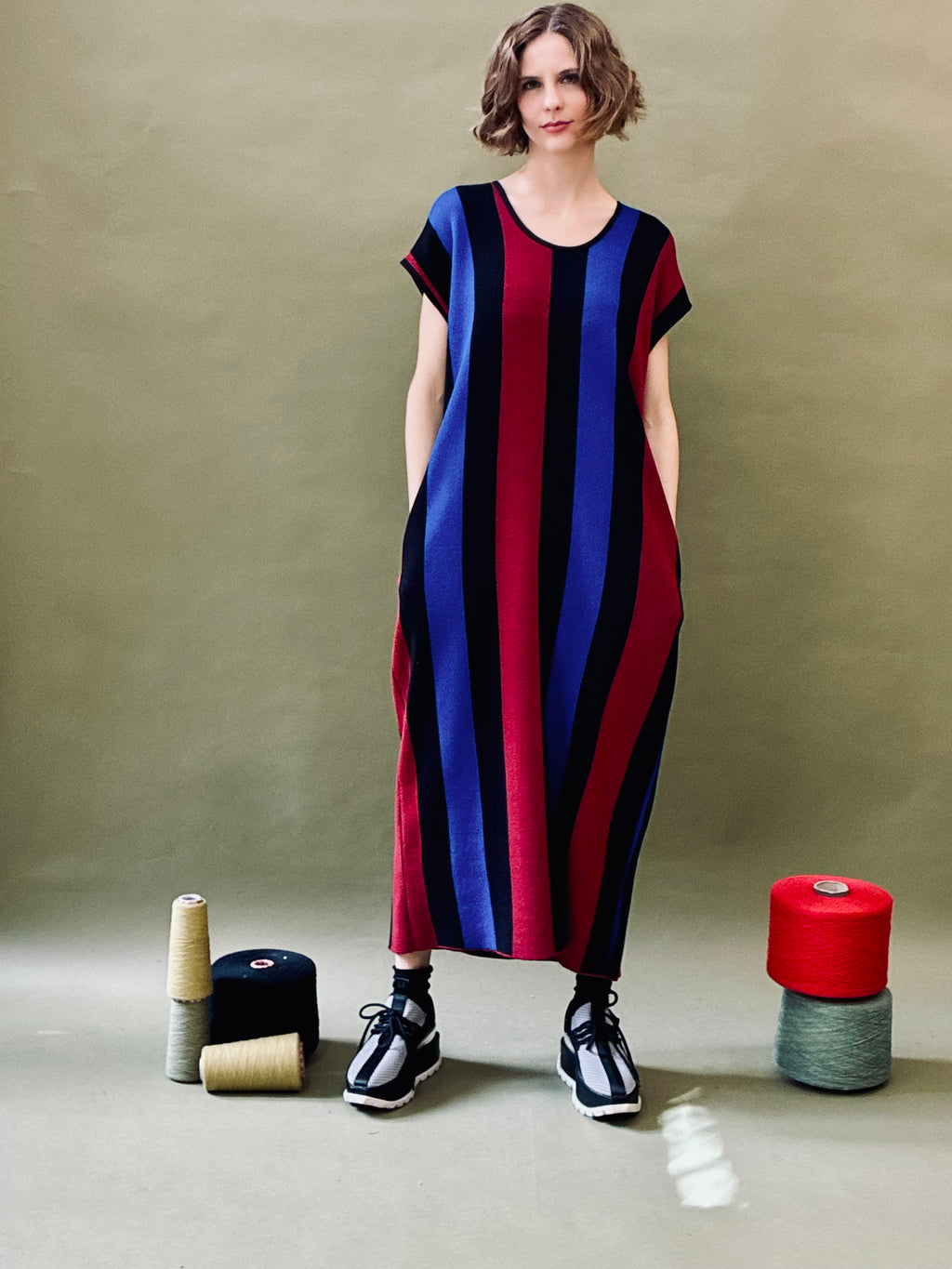 Zoe Poncho Dress