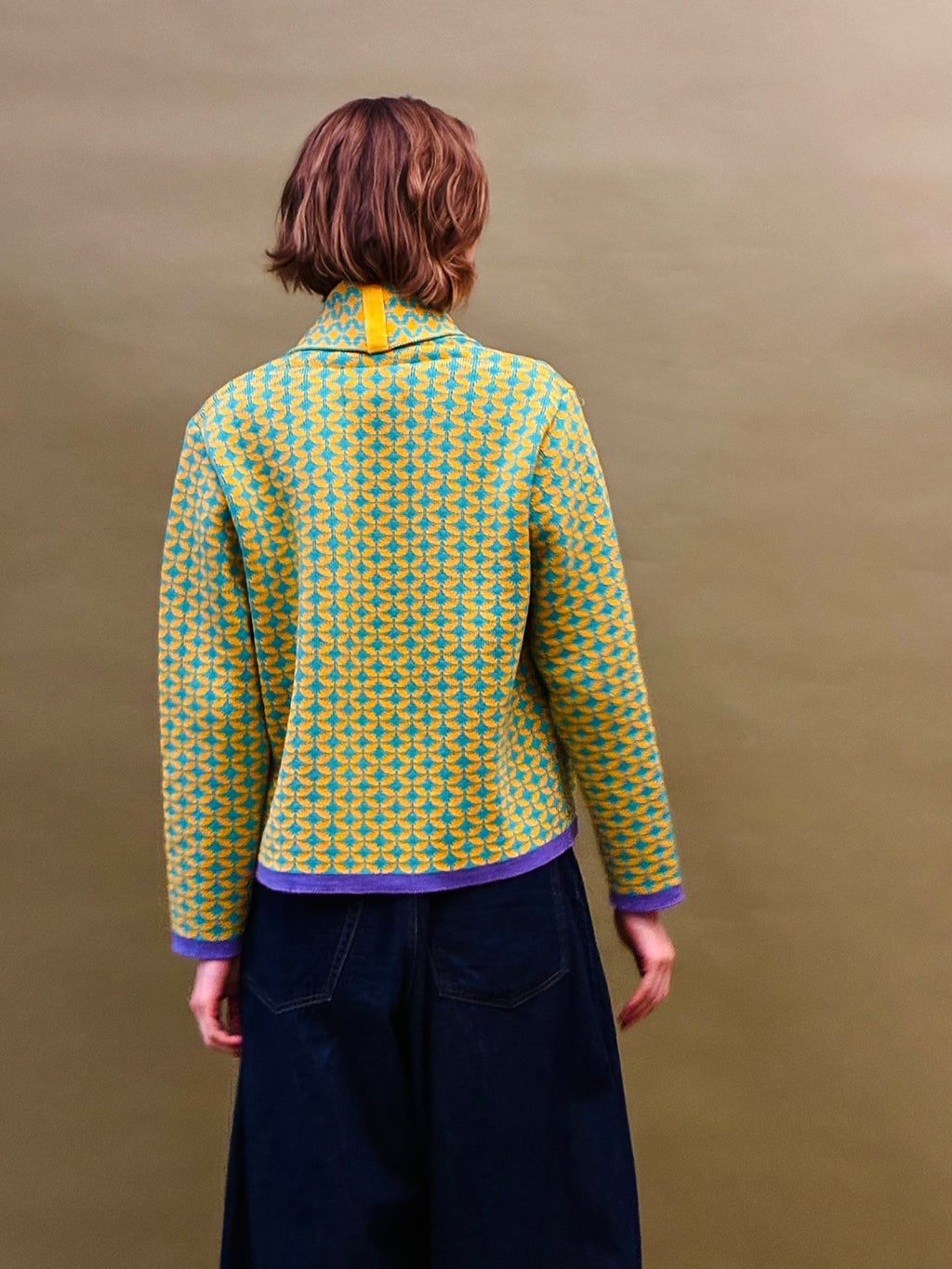 Tile Short Coat