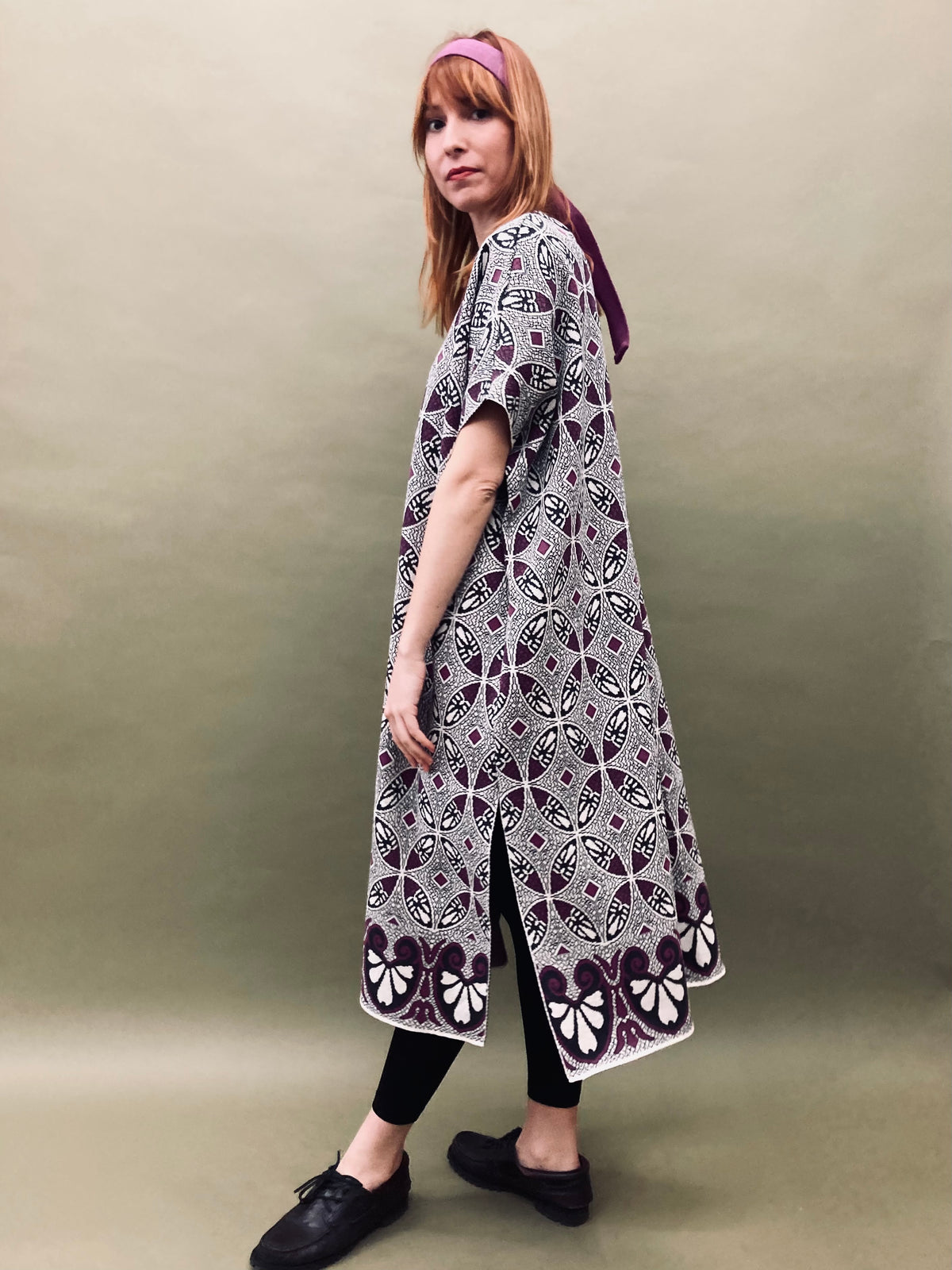 Edith Poncho Dress