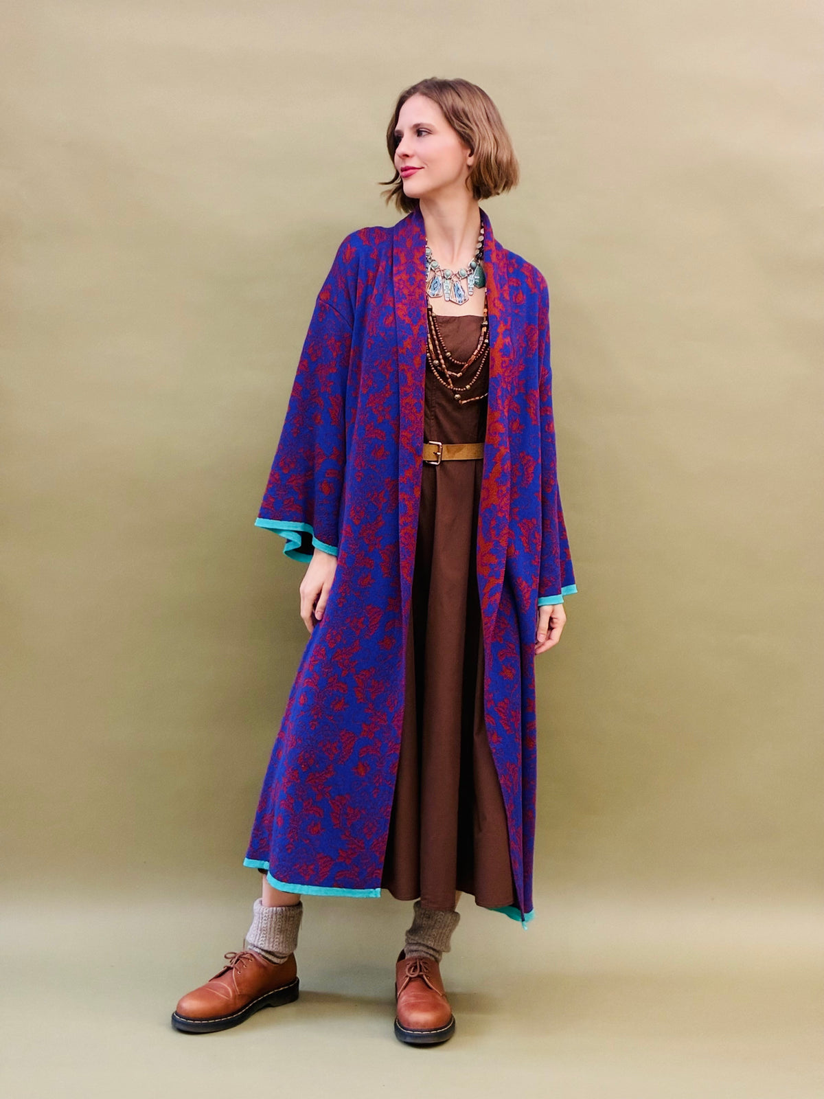 Baroque Kimono Coat