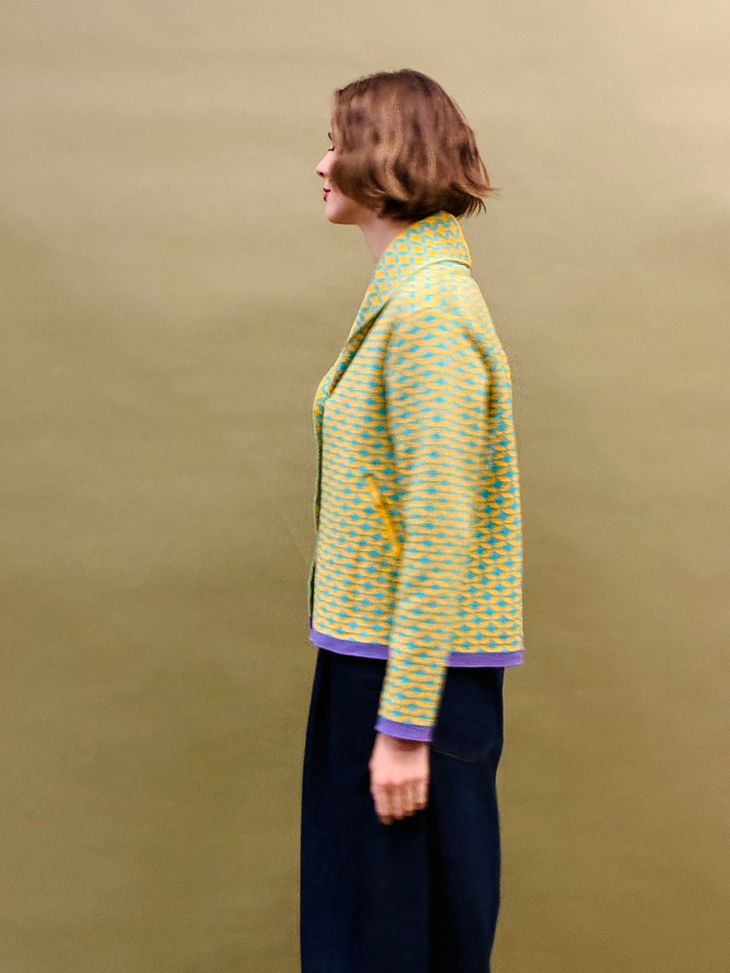 Tile Short Coat