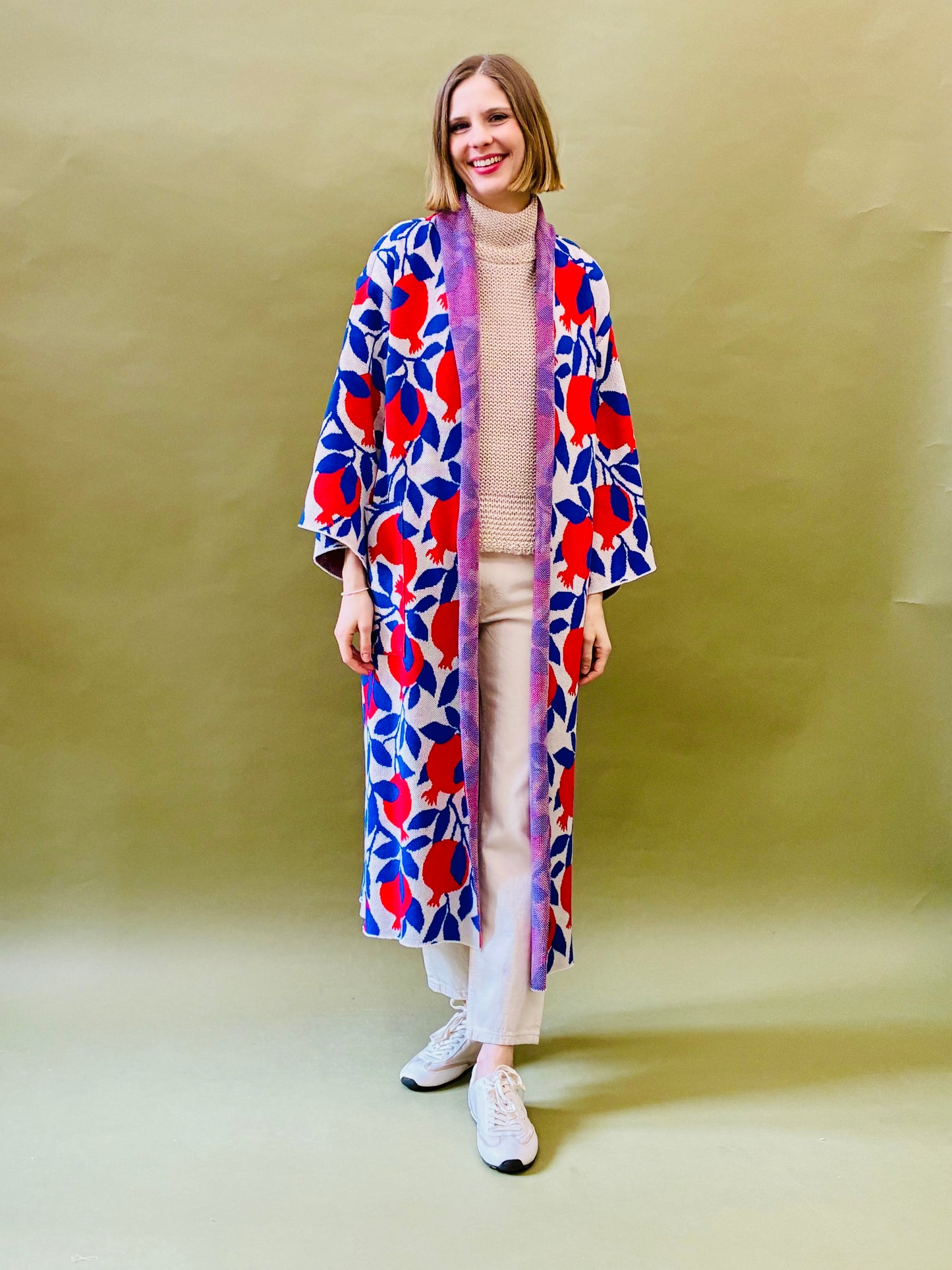 Pomegranates Kimono Coat