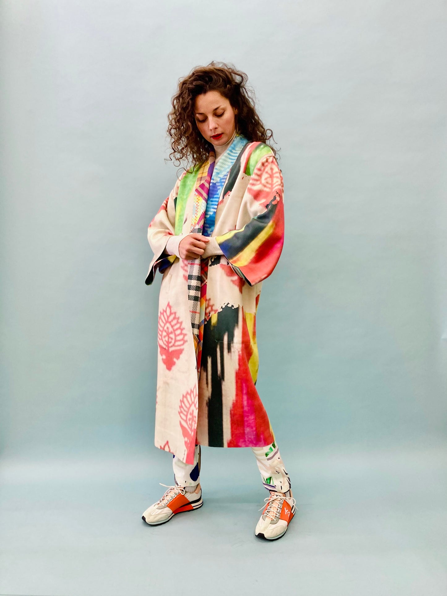 Tartan Double Sided Kimono