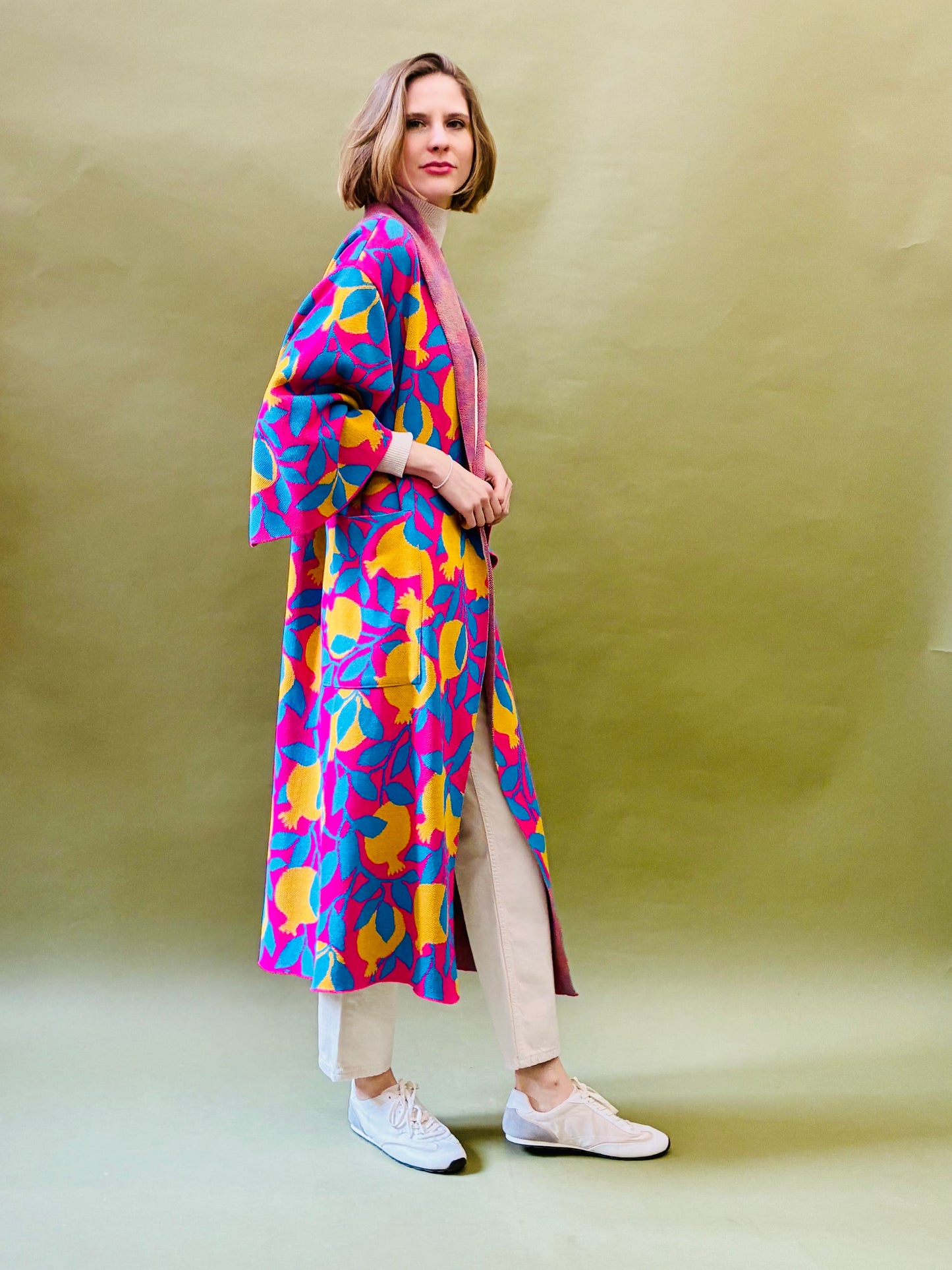 Pomegranates Kimono Coat